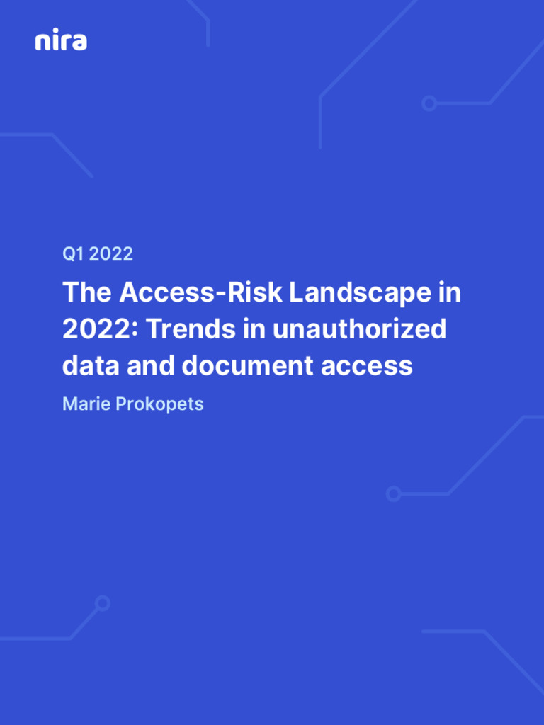 The Access-Risk Landscape in 2022 | PDF | Cloud Computing | Computer ...