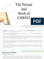 The Person and Work of Christ 1