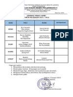 Jadwal Piket Guru 2024