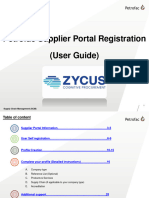 Petrofac Supplier Portal Registration (User Guide) : Supply Chain Management (SCM)