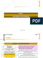 Ukuran Penyebaran Data