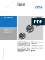Actuators: Actuators FCD A 00-10 XX FCD A 00-15 XX FCD A 01-15 XX