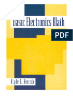 Basic Electronics Math