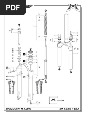 Marzocchi 2003 MX Comp & ETA Overview | PDF