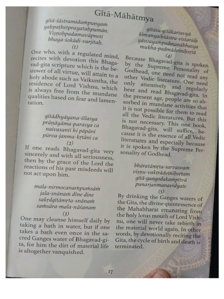 Gita mahatmya PDF