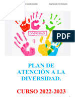 Plan de Atencion A La Diversidad 2022 2023