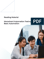 Memahami Automation Testing - Basic Automation
