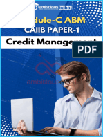 CAIIB Paper 1 Module C ABM Credit Management PDF by Ambitious Baba