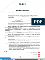 Contract For Services: Document Ref: UGNMK-8GM8T-DFPBM-JJWZN Page 1 of 5
