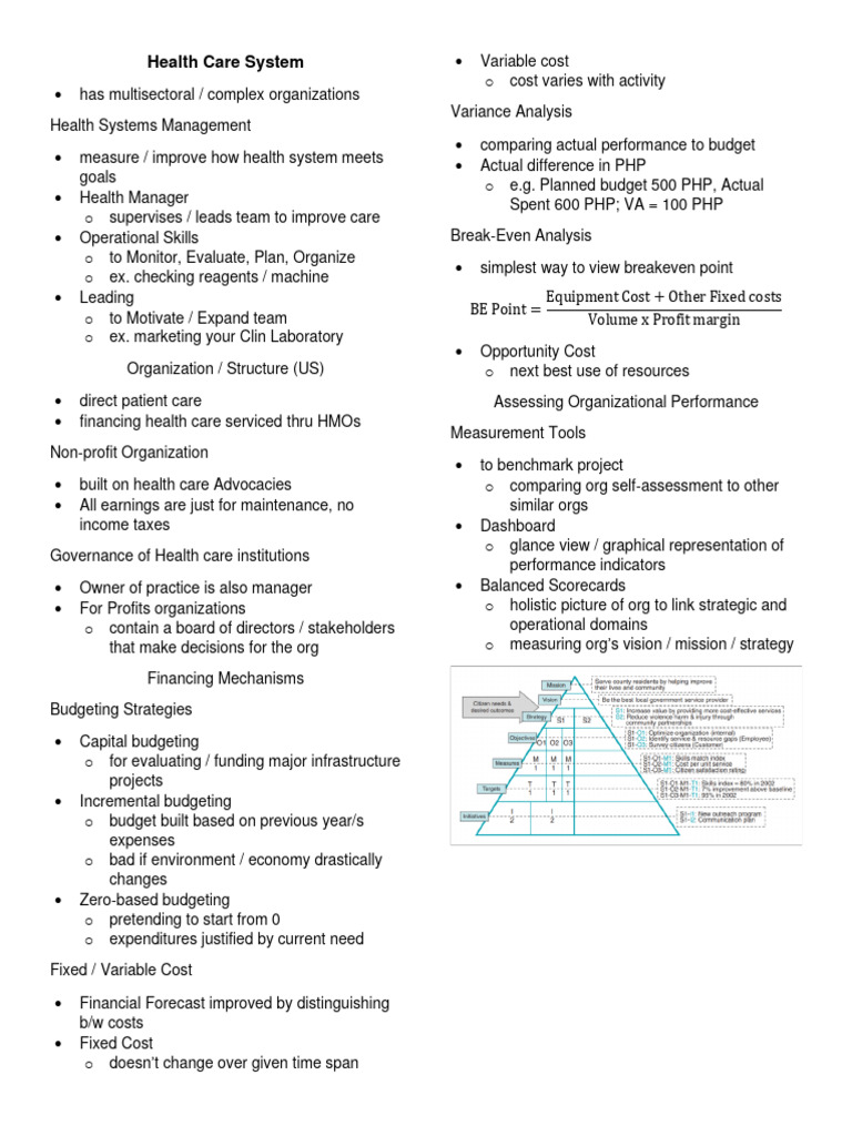 Health Care System Pdf Epidemiology Preventive Healthcare