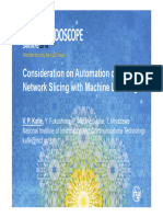 S3.2 Consideration On Automation of 5G Network Slicing VedKafle