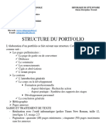 Structure Du Portfolio