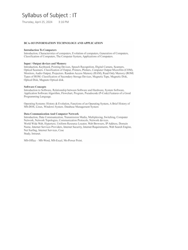 Information Technology University Exam Paper Solution and Many Other ...