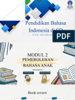 MODUL 2 PENDIDIKAN B.INDONESIA DI SD (Pemerolehan Bahasa Anak)