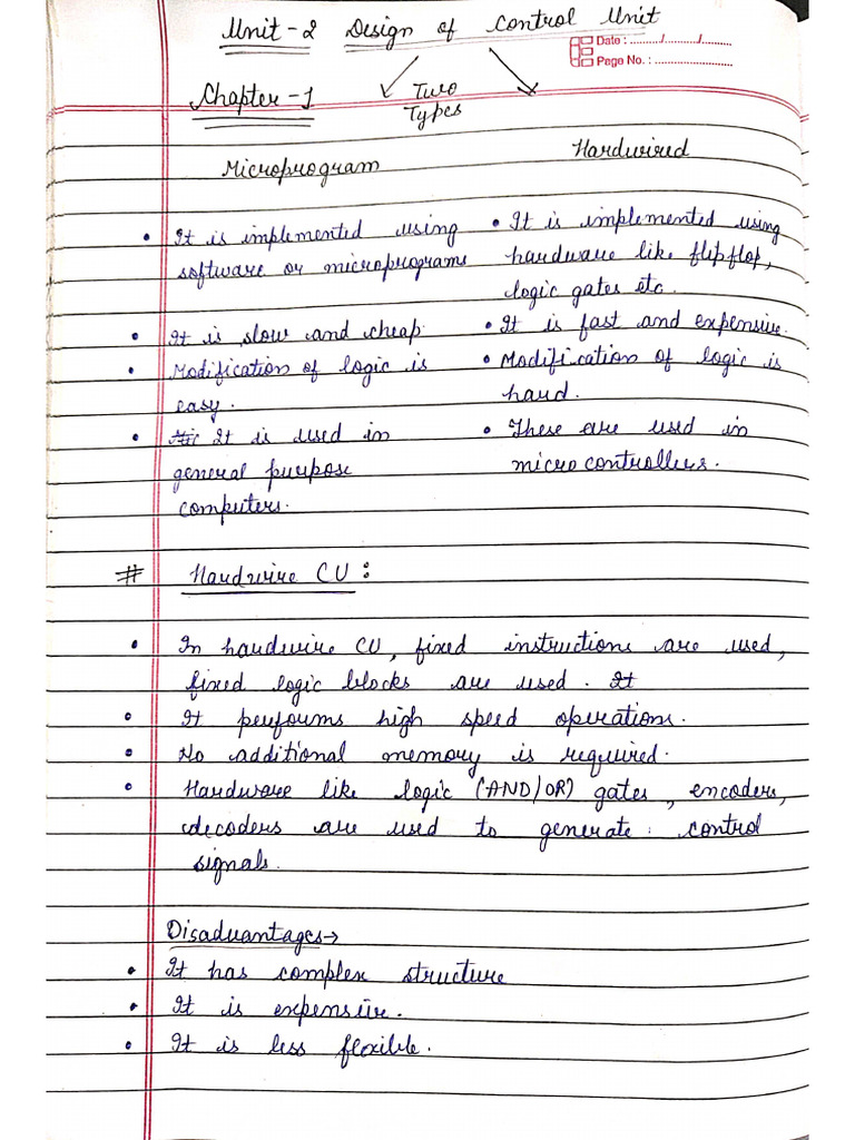 COA Unit 2 | PDF