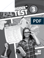 INSIDER Exam TEST STUDENT'S Interactive Test 3