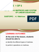 Chapter 4 Lecture 1 of 5