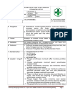 SOP Pemantauan Dan Pemeliharaan Peralatan Medik