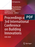 Proceedings of The 3rd International Conference On Building Innovations
