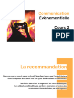 Cours 2 - La Recommandation