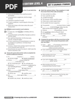 PREPARE 4 Grammar Standard Unit 18