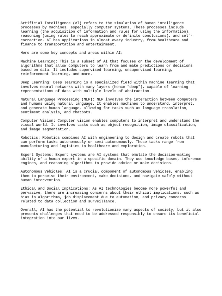 Ai information pdf artificial intelligence intelligence ai