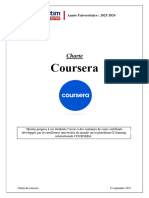 Charte de Coursera - AU 23-24