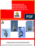 Conexionado de Transformadores en Sistemas Electricos de Distribucion de Elfec S.A.