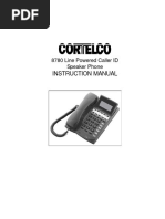 Cortelco 8780 Manual