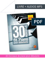 30 Morceaux Piano Debutants