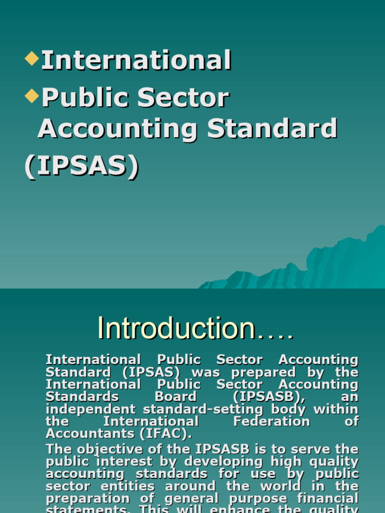 Overview of IPSAS Standards | PDF | Equity (Finance) | Financial Statement