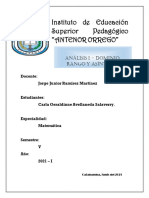 Tarea Analisis Dominio, Rango, Asíntotas