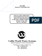 Coffin-Ultra-sep 1000 CJ103 Manual