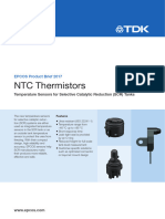 NTC Thermistors SCR PB