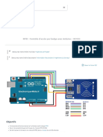 RFID - Contrôle D'accès Par Badge Avec Arduino - RC522 - Cours - Projets Divers
