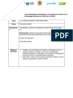 Agenda Metodologias Participativas