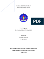 Makalah Kewirausahan Bidan Praktik Mandiri: Disusun Oleh Singgih Amalia PO71241230586