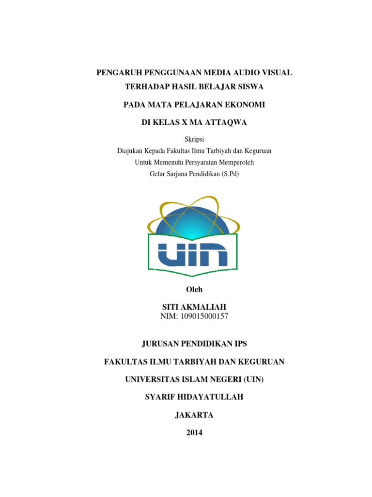Pengaruh Media Audio Visual pada Siswa | PDF