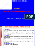 Chương 3. LẮP RÁP TỔNG THÀNH VÀ KHUNG XE