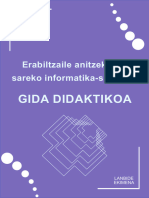 Erabiltzaile Anitzeko Eta Sareko Informatika Sistema Gida