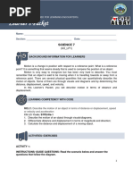 Q3 - Science7 - MODULE