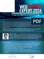 Web AppSec Expert L 14-16 May 2024 L Parkroyal Hotel KL