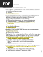 OPERATIONS AUDITING REVIEWER Students Copy With Key Answer