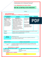 3° Ses. Fec. Cívica Batalla de Ayacucho