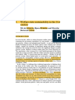 Schoyen, M. A., Hvinden, B., & Dotterud Leiren, M. (2022) - Welfare State Sustainability in The 21st Century (Pp. 2-27) - Week 12 - Welfare State