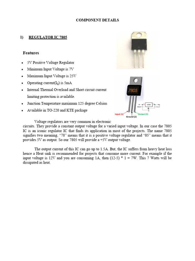 Components Descriptions 22 PDF Mosfet Field Effect Transistor