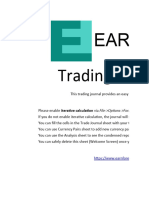 TradeJournal3.2 - Example Trades