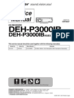 Pioneer Deh-P3000ib SM