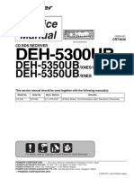 Pioneer Deh-5300 5350ub