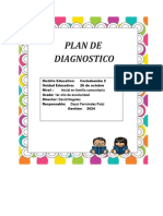 Plan de Diagnostico Prekinder - 055029